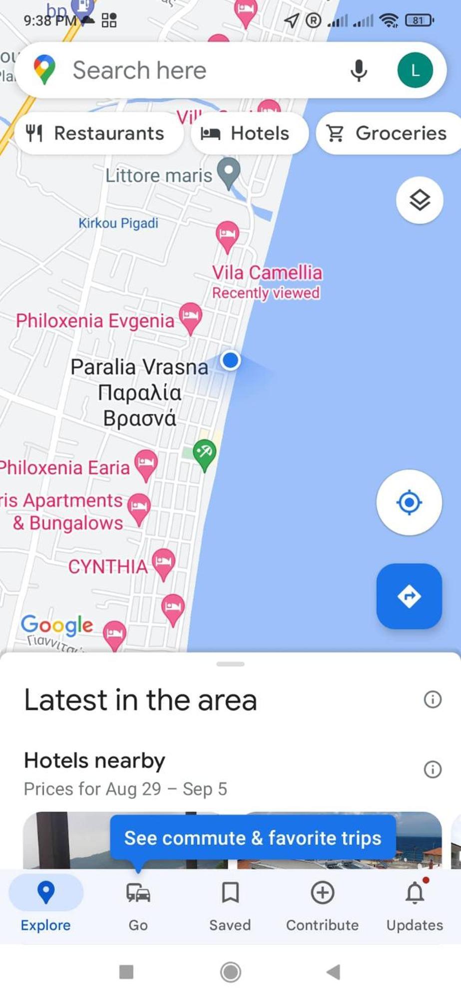Villa Camellia Nea Nea Vrasna Zewnętrze zdjęcie